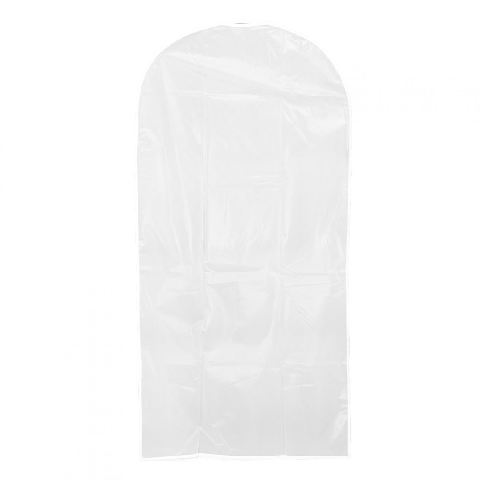 Lot De 10 Housses Transparentes Anti-poussière Pour Vêtements - PEVA Lavable - Fermeture éclair - 2 Tailles Housses Fermeture éclair Rangement