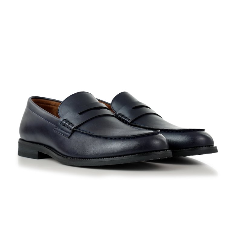 Ferro Aldo Douglas MFA19700 Moc-Toe Penny Loafers for Men  display picture 1