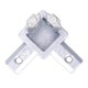 thumbnail image 3 of 16x Conector de Soporte de Esquina de 3 Vías para T-Ranura Perfil de Extrusión de Aluminio Serie 2020 (Con Tornillos), 3 of 4