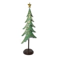 thumbnail image 3 of Northlight Rustic Layered Christmas Tree with Star Decoration - 31" - Green and Gold Finish, 3 of 4