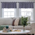 thumbnail image 4 of LALILO Kitchen Curtain Valance Ornamental Arabic Moroccan Rod Pocket Window Curtain 52"x 18" Set of 2, 4 of 5