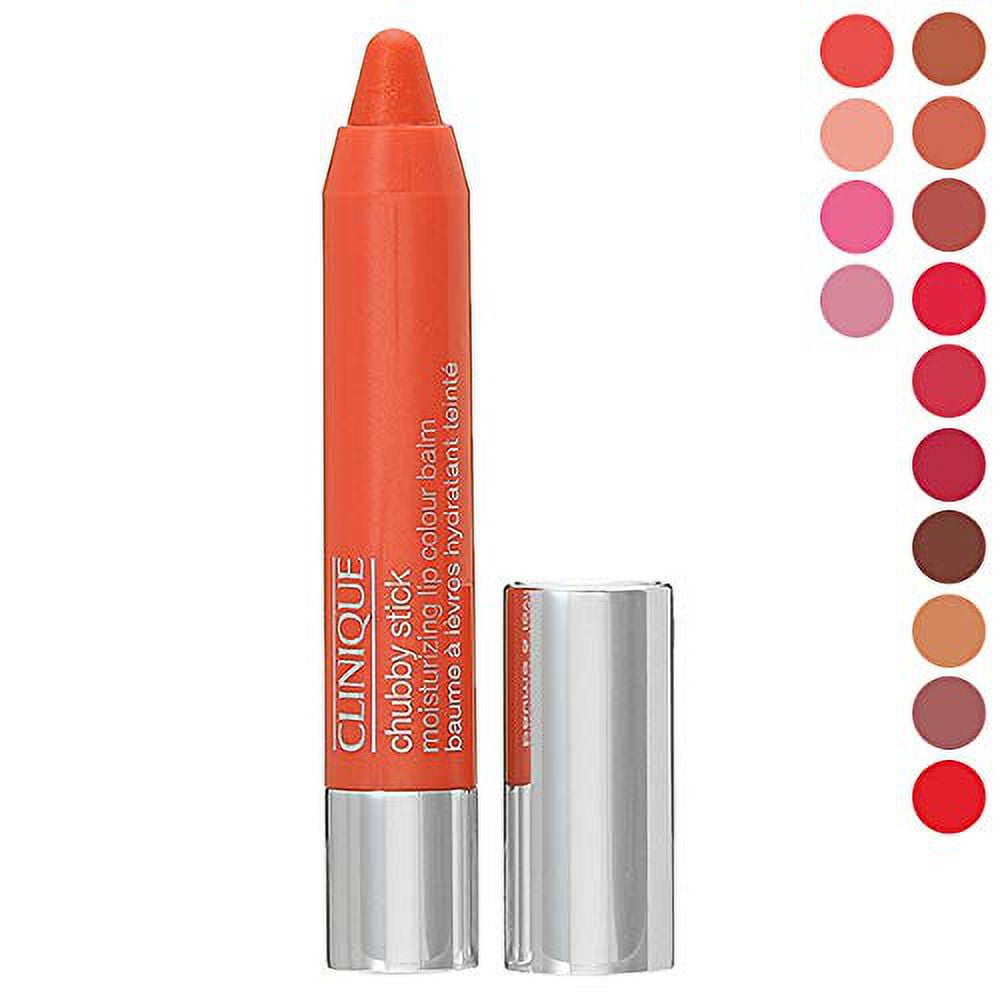 Clinique Chubby Stick Moisturizing Lip Color Balm, No. 02 Whole Lotta Honey, 0.1 Ounce