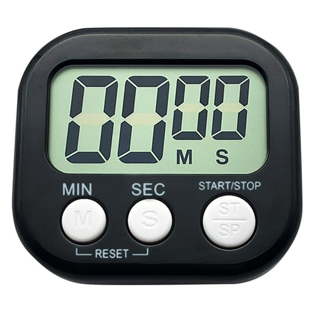 1 Paquete De Temporizador Digital Pequeño Para Cocina, Con Cuenta Atrás Y Cuenta Atrás Por Minutos Y Segundos, Encendido/Apagado