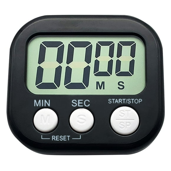 1 Pack Small Digital Kitchen Timer with Count Up and Countdown Functions for Precise Cooking and Baking