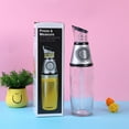 thumbnail image 3 of Measuring Oil Dispenser under $5! Xqxayjr Kitchen Measuring Oil Dispenser Bottle, Press Type Controlled Metering Oil Pot with Scale, Soy Sauce Vinegar Bottle for Cooking, Liquid Dispenser for Kitchen, 3 of 9