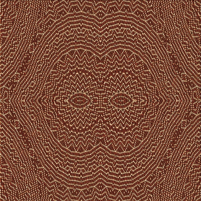 Ahgly Tapis d'Intérieur Lavable en Machine Carré Transitionnel Rouge Bordeaux, 7 Pieds Carré