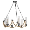 thumbnail image 3 of FX-3815-6 Cal Lighting Argyle - 6 Light Chandelier In Contemporary Style-12 Inches Tall and 31.5 Inches Wide, 3 of 5