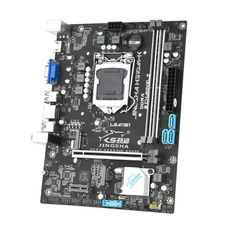 JINGSHA Motherboard for LGA 1151 Socket CPU Processors, Supports to 32GB DDR4, Home Office Gaming