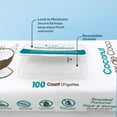 thumbnail image 5 of Best Pet Supplies 8" x 9" Pet Grooming Wipes for Dogs & Cats, 400 Pack, Plant-Based Deodorizer for Coats & Dry, Itchy, or Sensitive Skin, Clean Ears, Paws, & Butt - Moisturizing Coconut, 5 of 6