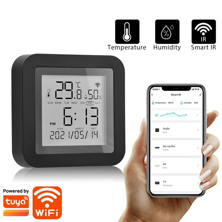 TUYA WiFi Humidity Temperature Monitor: Smart Hygrometer