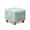 Rabbit Carrot Spot Print Blue, variant on SCRAWLGOD Easter Egg Spot Engineering Vehicle Pattern Blue Ottoman Slipcover, Breathable Footrest Sofa Protection Washable Covers for Footstool with Stretch Bottom for Pets