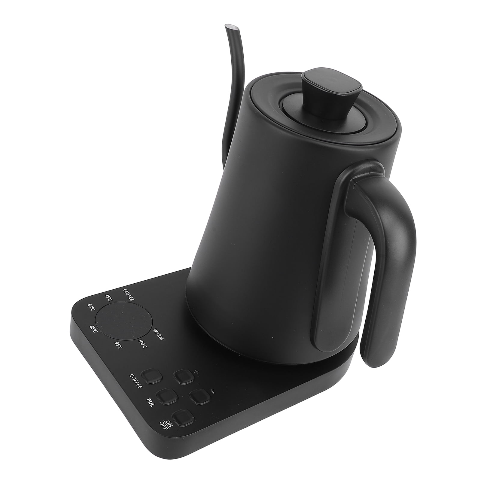 Suodoka 1000ml Gooseneck Electric Kettle with LCD Screen, 1.0L / 33.8 oz Stainless Steel Pour Over Coffee Kettle and Tea Pot with Precision Temperature Control and Fast Boiling Tech