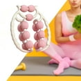 thumbnail image 4 of 15 Wheel Circular Leg Clamp, Leg Massage Roller Muscle Relaxer, Arm Leg Neck Waist Deep Muscles Tissue Massager, for Relieve Muscle Soreness Stiffness, Sports Yoga Bodybuilding Fitness Workout, White, 4 of 9