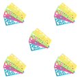 thumbnail image 1 of crativent Lot de 4 Gabarits de Dessin Portables pour Enfants, Règle, Symboles Graphiques Adorables, Papeterie Ajourée, Motif Aléatoire, 4 Pcs, 5 Ensembles, 1 of 6