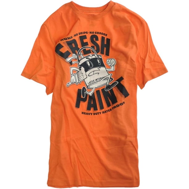 Ecko Unltd. Camiseta gráfica Fresh Paint para hombre, naranja, mediana