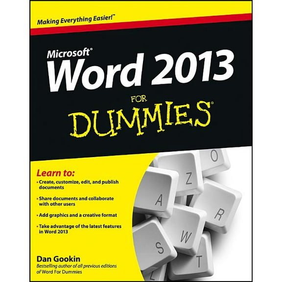 Word 2013 For Dummies, (Paperback)