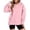 Pink, variant on Hauaitttt Lightweight Ladies Hooded Sweatshirt with Front Pocket for and Autumn – Cozy Casual Top for Everyday Wear Sleep Hoodies Women Hooded Sweat Shirt for Womens Button down Hoodie Women
