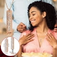 thumbnail image 5 of Delicado Collar con Colgante de Estrella de Circonita para Mujer | Cadena de Cobre Ajustable de 50 Cm | Elegante Joya para Regalo de Cumpleaños | Romántico Mensaje de "Te Amo" para Ella, 5 of 5