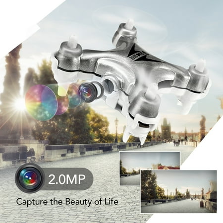 2 Mp Cmos Mini - Eachine E10C Mini Gyro 2.4G 4CH 2MP RC Quadcopter 6-Axis RC Drone Quadcopter RTF , Video / Photograph / Hight/Low Mode / 360° Rolling / Colorful LED Light