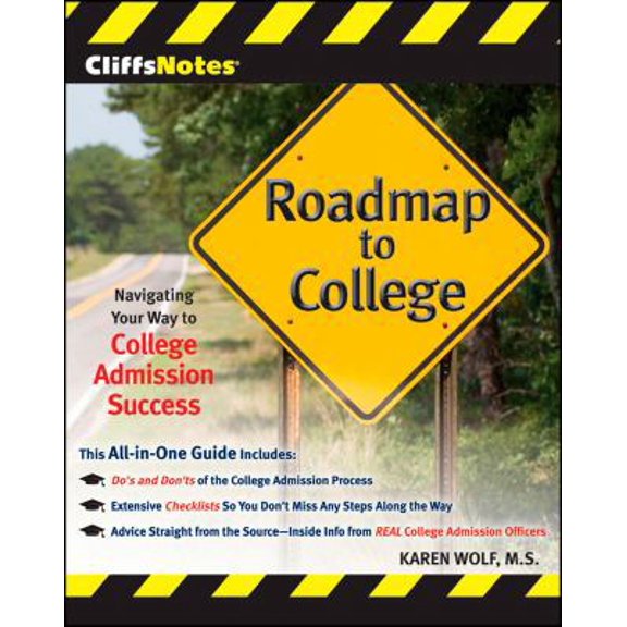 Pre-Owned CliffsNotes Roadmap to College: Navigating Your Way to College Admission Success (Paperback) 0470474424 9780470474426