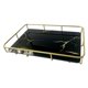 thumbnail image 1 of Estante de baño Organizador de cosméticos Organizador de encimera para cosméticos de baño Negro dorado, 1 of 8