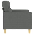 thumbnail image 3 of vidaXL Sofa Accent Upholstered 3-Seater Sofa Couch for Living Room Fabric, 3 of 7