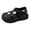 Z01 Black, variant on Toddler Shoes Boys Sandals Baby Boys and Toddler Everyday Double Buckle Slide Sandals with Backstrap Size 8.5 (White,8.5 Toddler)