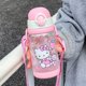 thumbnail image 4 of Vaso con pajita para niños de Sanrio Hello Kitty, bonito vaso doble para beber para escuela primaria, especial para la escuela, 4 of 5