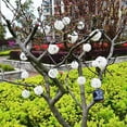thumbnail image 6 of LINLIN Solar Rattan String Light, 6M 30 LED Solar Fairy Ball Decorative String Lights with 2 Lighting Modes for Outdoor Garden Yard Patio Christmas Party, 6 of 8
