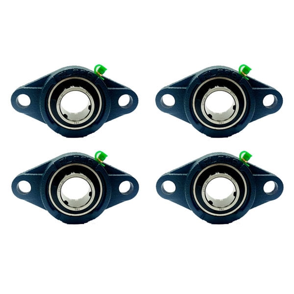 1-3//4/" 2 Bolt Flange Bearing 2 PIECES UCFL209-28 UCFL209