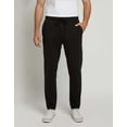 thumbnail image 2 of Real Essentials 3 Pack: Men's Tech Fleece Athletic Casual Open Bottom Sweatpants with Pockets (Available In Big & Tall), 2 of 4
