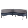 thumbnail image 5 of Home Square 3-Piece Set with Reversible Nook & Tufted Bench & Dining Table, 5 of 18