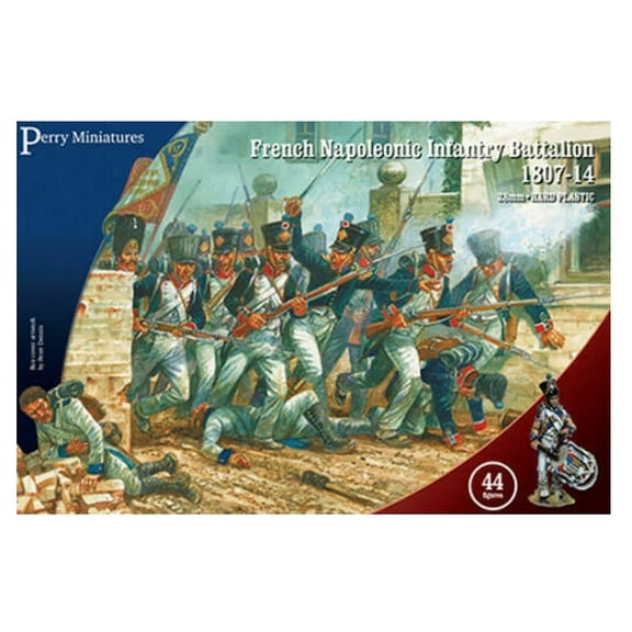 Perry Miniatures: French Napoleonic Infantry Battalion - 44 Figures 28mm