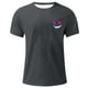 thumbnail image 3 of Camisetas de Cuello de la Tripulación de los Hombres de Poliéster Impreso en Seco Rápido, Cuello Redondo de Corte 3D para Gimnasio, Carrera, Ciclismo Y Ocasional, 3 of 4
