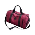thumbnail image 3 of yuksok Sac de Voyage Multifonction avec Compartiment pour Chaussures pour Vacances Rouge, 3 of 9