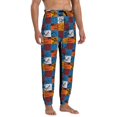 thumbnail image 4 of Kdxio colorful plaid Dinosaur Pattern Joggers,Sweatpants for Men with Pockets-XX-Large, 4 of 5