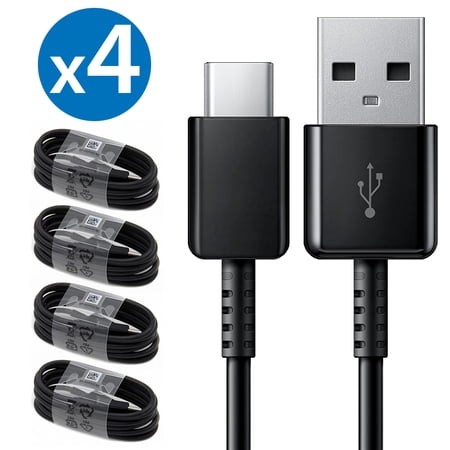 4x 4FT USB Type C Cable Fast Charging Cable USB-C Type-C 3.1 Data Sync Charger Cable Cord For Samsung Galaxy S9 S9+ Galaxy S8 S8 Plus Nexus 5X 6P OnePlus 2 3 LG G5 G6 V20 HTC M10 Google Pixel XL price history on PriceWatchPro