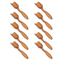 10 Pcs Creative Hand Trowel Plastic Soil Dig Shovel Toddler Child Brown