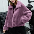 UYISJ Womens Sherpa Fleece Jackets Fuzzy Warm Winter Jackets Button
