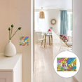 thumbnail image 7 of Yayeee Toggle Light Switch Wall Plate 2-Gang 4.56"x4.48" Decorative Outlet Cover, Vibrant Dinosaur, 7 of 7