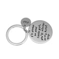 thumbnail image 5 of Dad I'll always be your little girl, you'll always be my hero Stainless Steel Keychain, 5 of 9