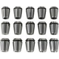 thumbnail image 4 of ER25 Spring Collet Set 2-16MM Carbon Steel Spring Collet Set for CNC Workholding Engraving and Milling Lathe Tools 15 Pack, 4 of 5