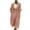 Pink, variant on Lindreshi Cardigan Sweaters for Women Lightweight Women's Fashion Solid Color MIDI Style Knit Cardigan Big Pocket Coat
