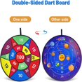 thumbnail image 3 of YOPTOP Kids Dart Board Target Toss Games  29”  12 Count, 3 of 7