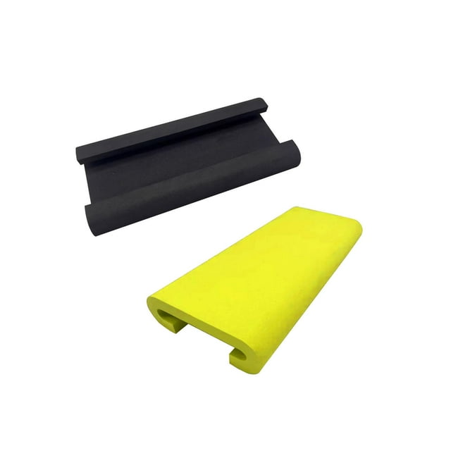 Almencla 2Pcs Dragon Boat Seat Pads Boating Seat Cushion Rowing Machine Seat Cushions Yellow Black