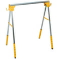 thumbnail image 4 of 2PACK Adjustable Height Sawhorse,Folding Portable Saw Horses ,Heavy Duty Steel Sawhorse for Garage, Workshop, Fully Assembled, 4 of 11