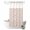 Beige, Rose, Mauve, variant on No Hook Shower Curtain, Navy Blue Coastal Shower Curtains for Bathroom with See Through Top Window, Nautical Starfish Coral Shell Summer Ocean Waterproof & Washable Bath Curtain Long 72"x78"