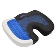 (12 pack) ACDelco Cool-Therapy Orthopedic Cooling Gel Seat Cushion - Premium Memory Foam - Stress Relief for Back Pain Pillow (Coccyx Cushion)