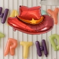 thumbnail image 4 of 4 globos con temática de vaqueros para fiestas del oeste, globos de papel de aluminio., 4 of 6