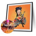 thumbnail image 2 of Cuadros Decorativos 5D DIY Cartoon Betty Full Square Drill Diamond Picture Kit Obra de arte (FZ182) Likrtyny embutido en tela, 2 of 6